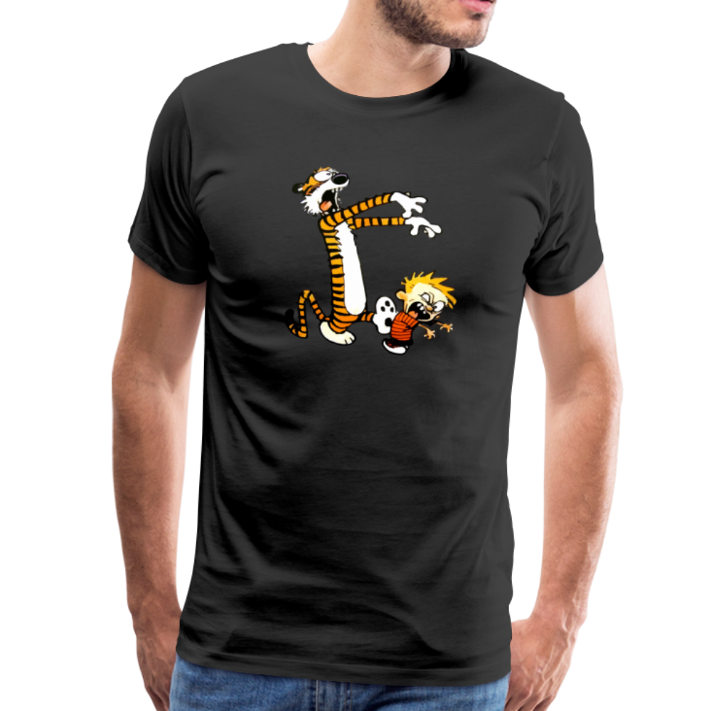 Calvin and Hobbes Playing Zombies T-Shirt